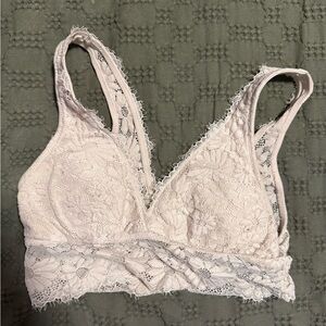 Lace Bralette in Cream